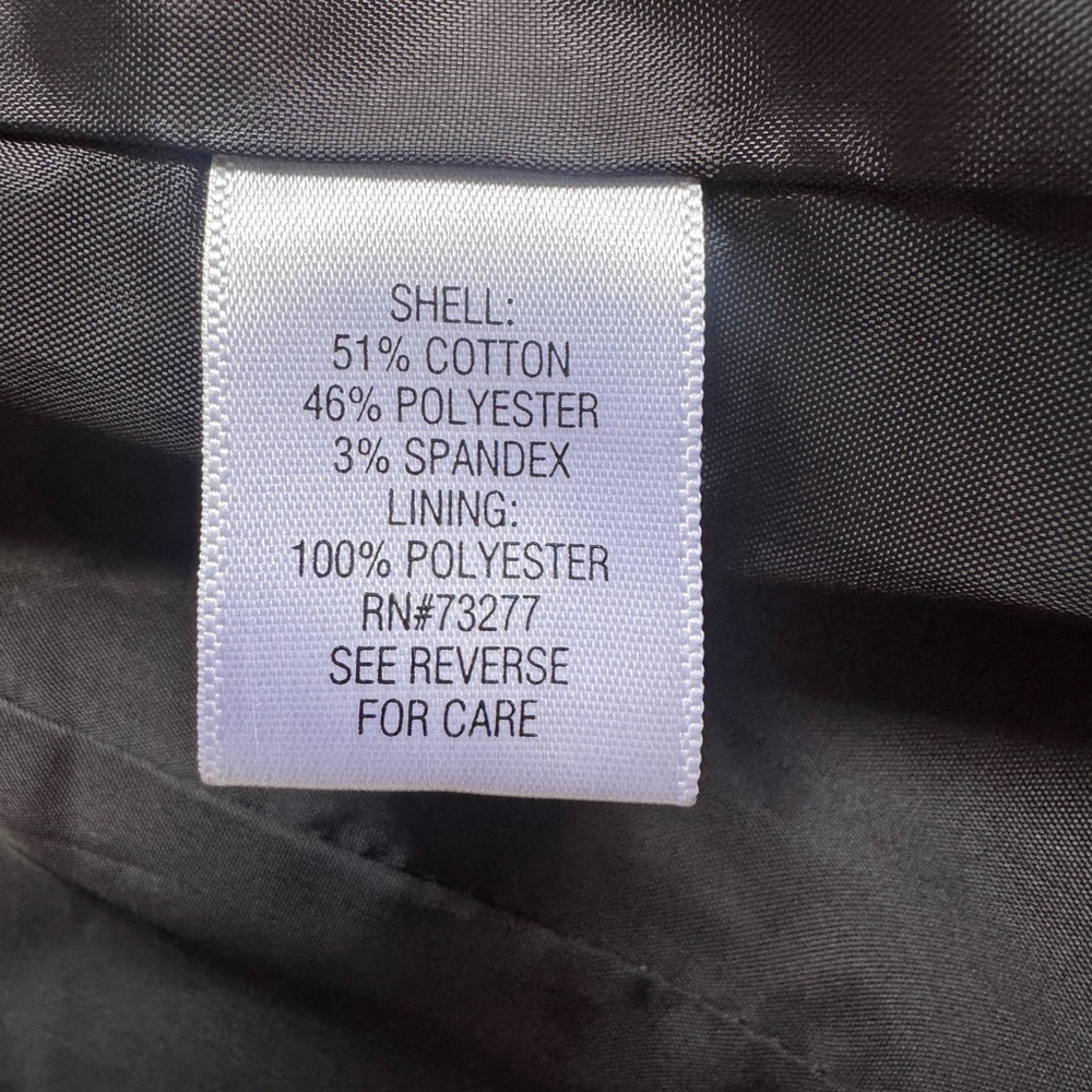 Apt. 9 Size 0 Black Fitted Lined Torie Blazer One Button Slit Back Professional - Picture 5 of 8